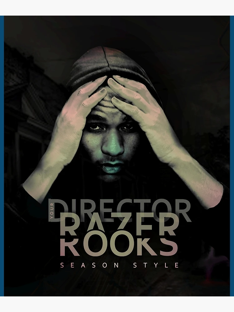 Thumbnail 3 of 3, Poster, Director Razer Rooks Graphic  designed and sold by Flowfellshop.