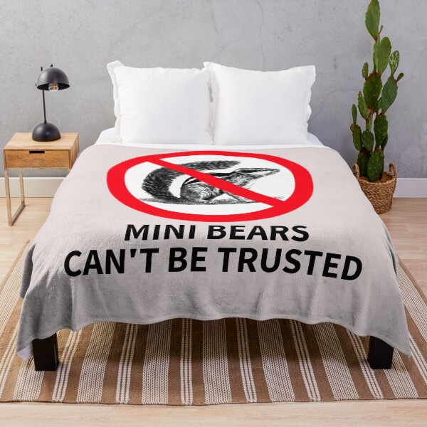 Item preview, Mini Bears Can’t Be Trusted designed and sold by GouwensRick.