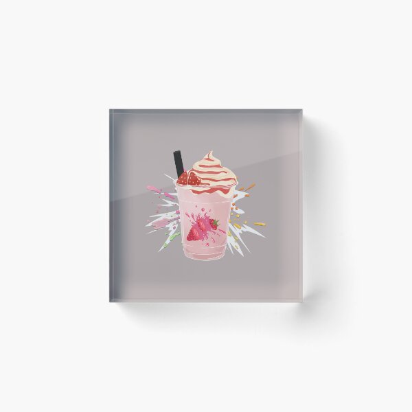 Item preview, Watercolors drawing, Strawberry Ice Cream designed and sold by pookamon14.