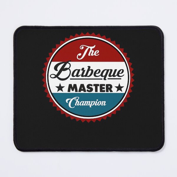Item preview, The Barbeque Master Champion Funny Quotes designed and sold by GouwensRick.