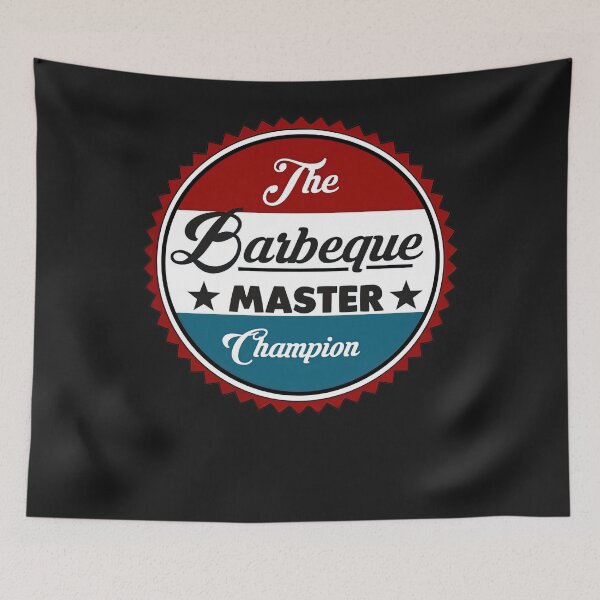 Item preview, The Barbeque Master Champion Funny Quotes designed and sold by GouwensRick.