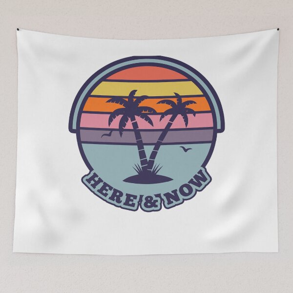 Item preview, The Great Retro Here Now Ease These Men Women designed and sold by OliveiratomShop.