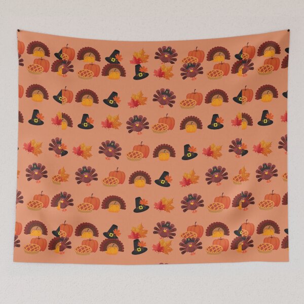 Item preview, Cute Thanksgiving Day Pattern designed and sold by moxdesign.