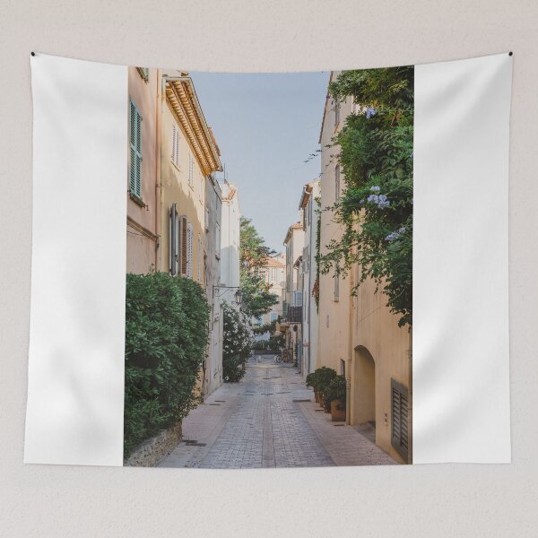 Item preview, Street in Saint-Tropez France designed and sold by AmberdenOudsten.