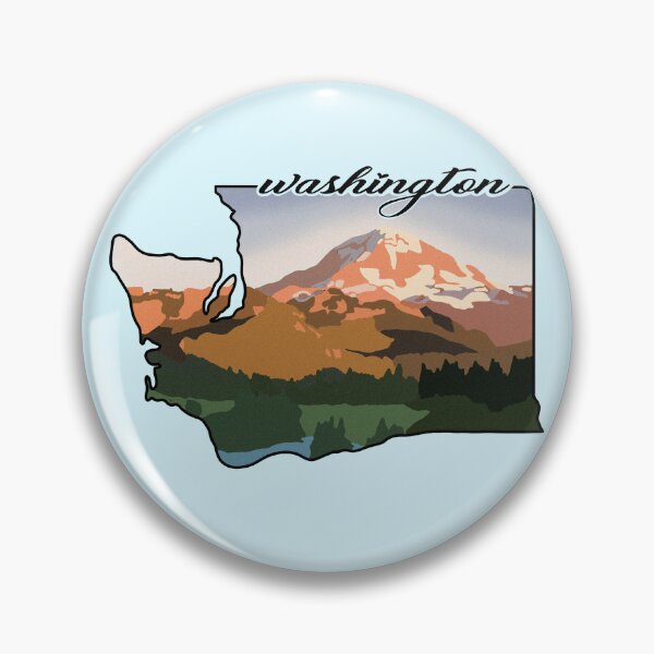Artikelvorschau, Mount Rainier im US-Bundesstaat Washington entworfen und verkauft von claireepete.