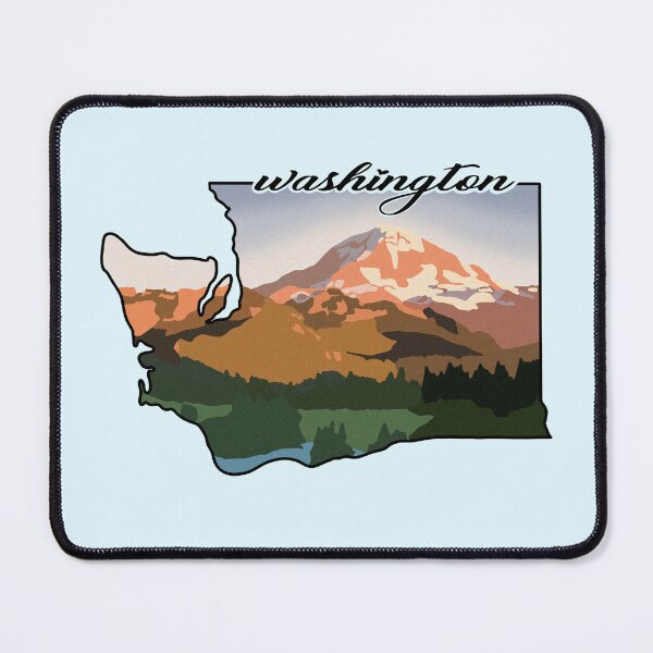 Item preview, Washington State Mount Rainier  designed and sold by claireepete.