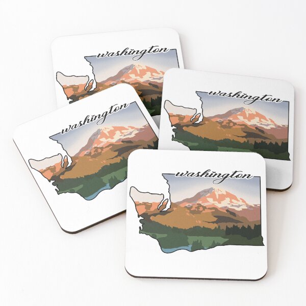 Item preview, Washington State Mount Rainier  designed and sold by claireepete.