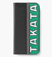 Takata Carbon iPhone Wallet/Case/Skin