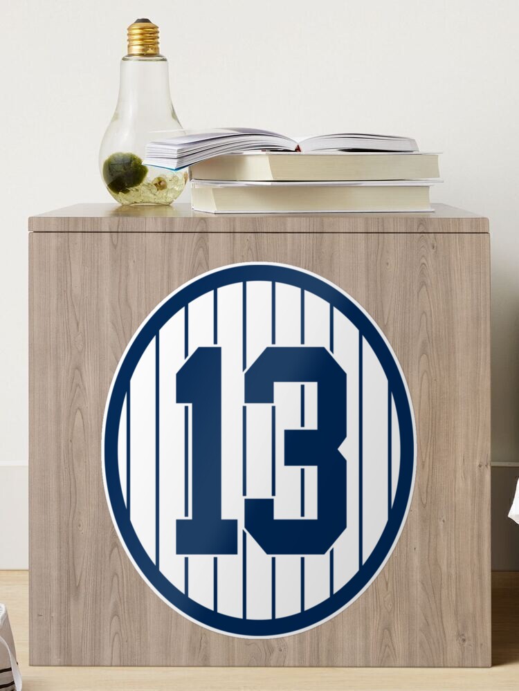 New York Yankee Retired Numbers Premium Vinyl Waterproof 