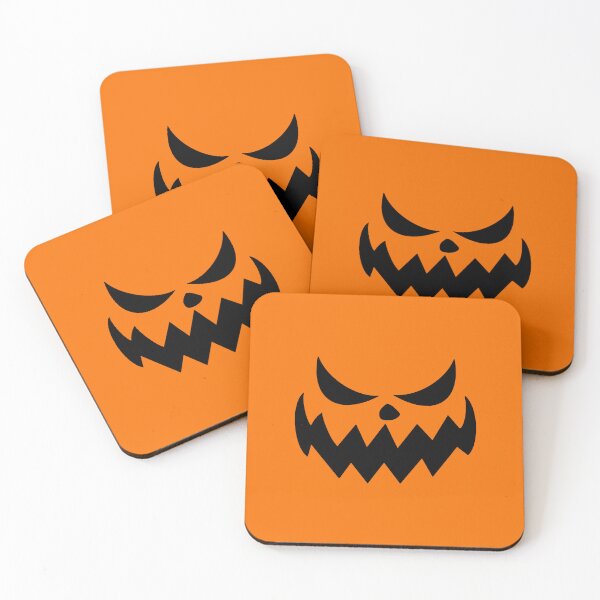 Item preview, Jack O'Lantern evil face - orange background designed and sold by xxBronchitisxx.