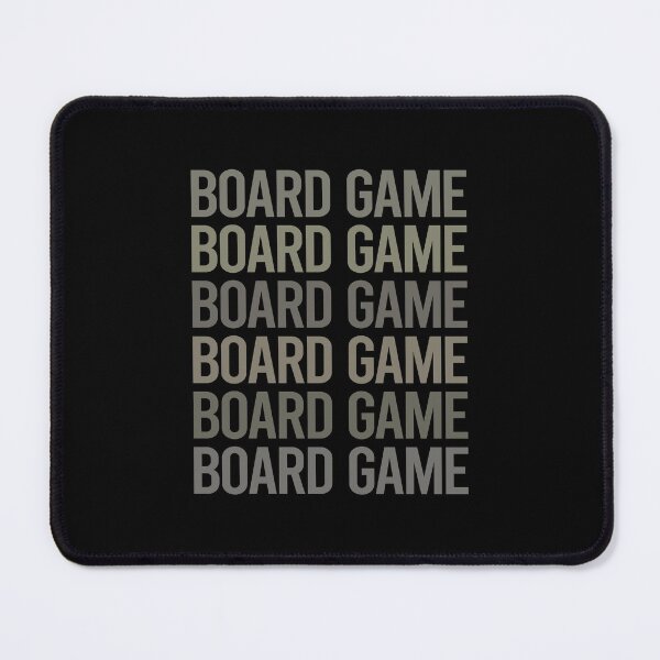 Item preview, Gray Text Art Board Games designed and sold by TartSpiderWeb.