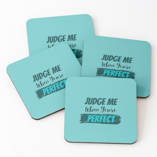 Item preview, Judge me when you're perfect  designed and sold by Designprovider.