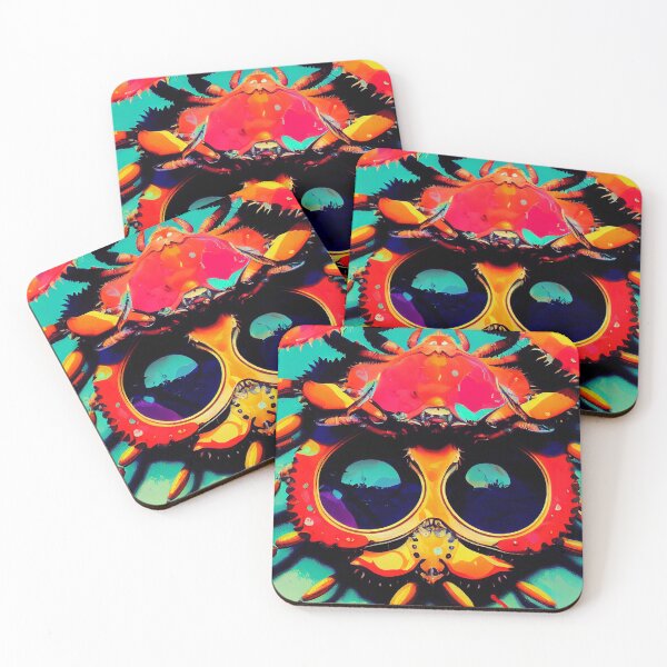 Item preview, Acrylic big eye crab paint concept designed and sold by seneremin.