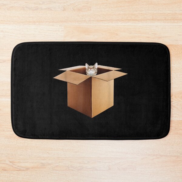 Item preview, Funny Cat In A Big Cardboard Box For Cat Owners designed and sold by Milanewman.