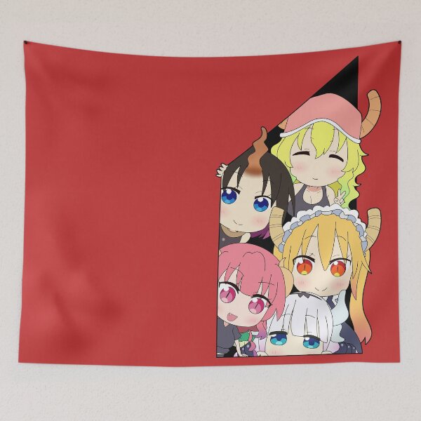 Item preview, Maid Dragons Peek Chibi designed and sold by ChibiCheems.
