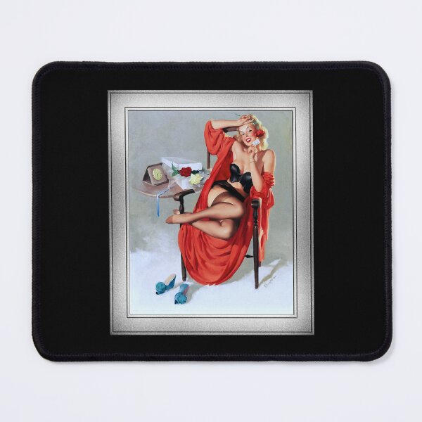 Item preview, A Bouquet Of Roses by Gil Elvgren Classic Remastered Xzendor7 Old Masters Art Reproductions Classic  designed and sold by martinezArts.