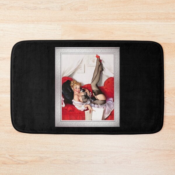 Item preview, Chat Time by Gil Elvgren Remastered Retro Art Xzendor7 Reproductions  designed and sold by martinezArts.