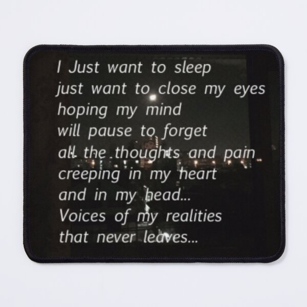 Item preview, I Just Want To Sleep designed and sold by SpringHorse.