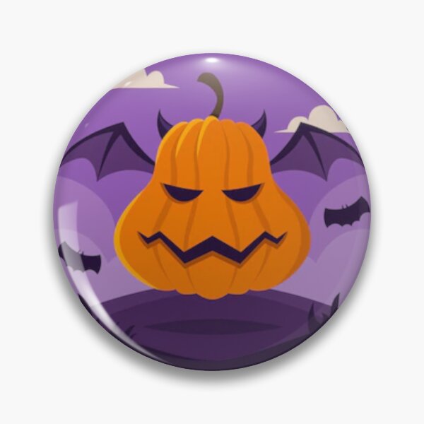 Item preview, halloween scary evil pumpkin funny pumpkin head designed and sold by BEAUTY ⭐⭐⭐⭐⭐.