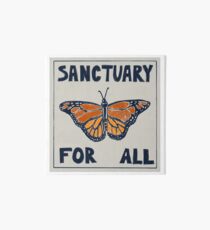 Sanctuary For All Art Board Print