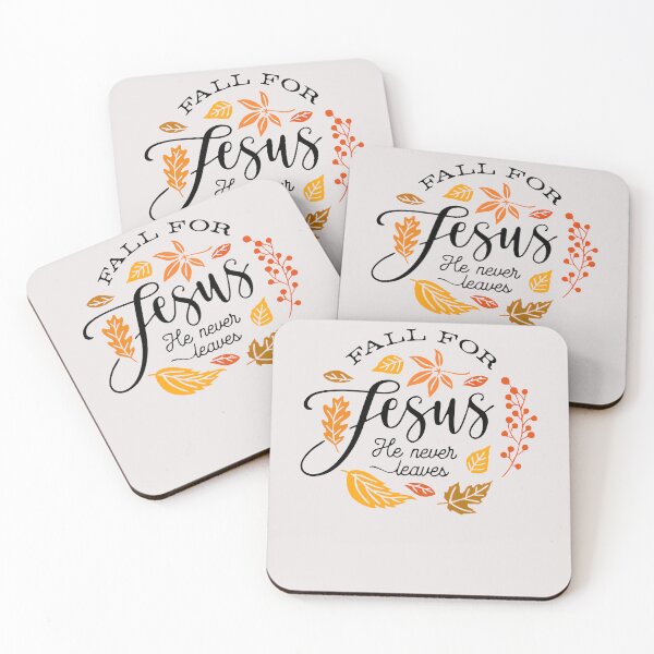 Item preview,  Fall For Jesus He Never Leaves Autumn Christian Prayers Camiseta designed and sold by GouwensRick.