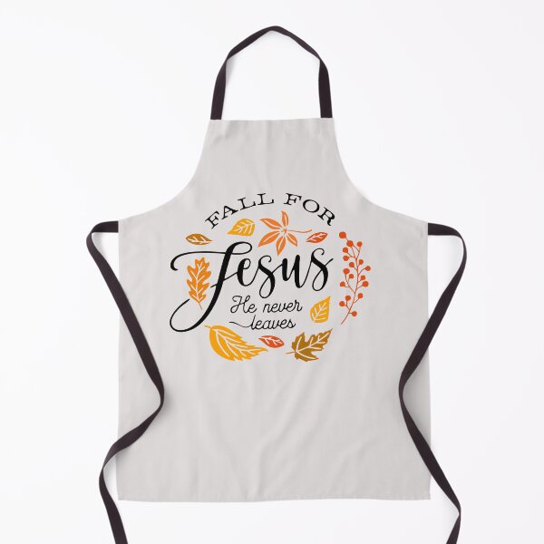 Item preview,  Fall For Jesus He Never Leaves Autumn Christian Prayers Camiseta designed and sold by GouwensRick.