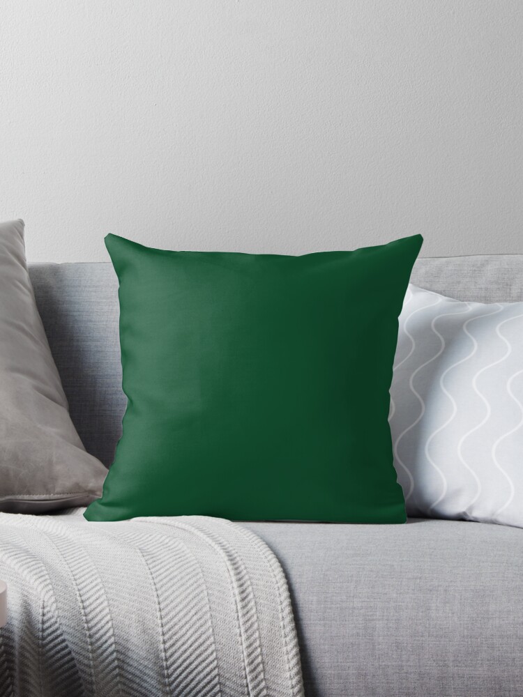 Forest green couch discount pillows