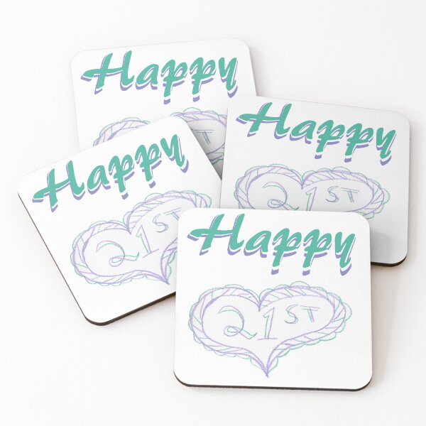 Item preview, Happy 21st designed and sold by KazM.
