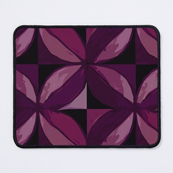 Item preview, Flowers Pattern in Monochrome Black Pink designed and sold by MyArt23.