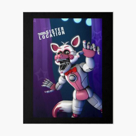 Funtime Foxy and Lolbit | Art Board Print