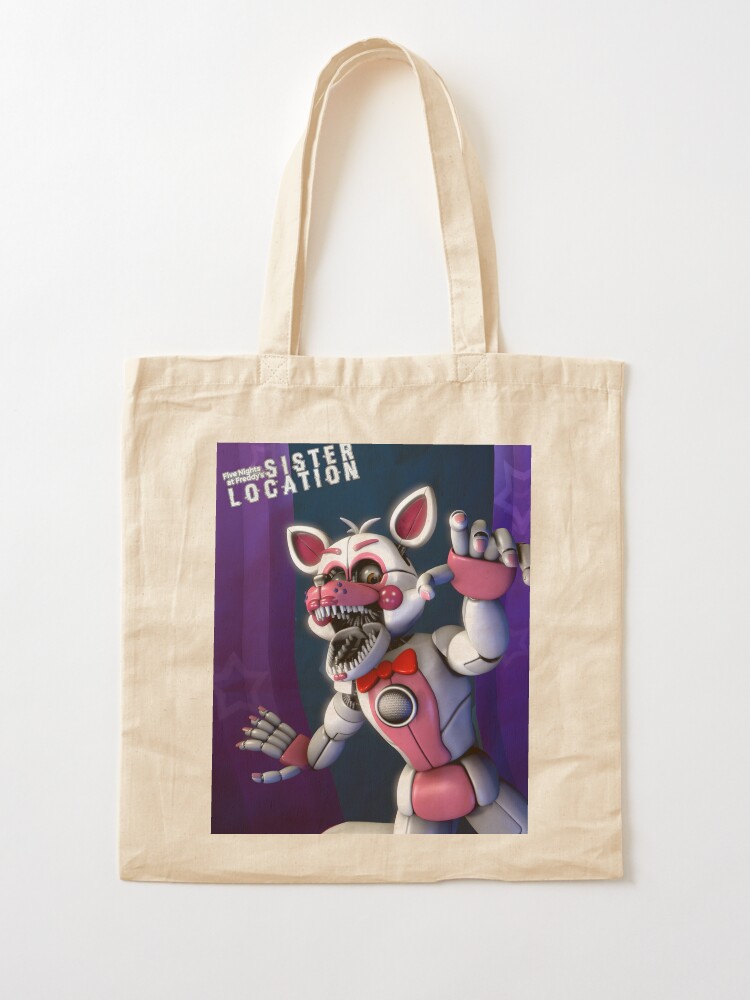 (SFM FNAF) Funtime Foxy poster recreation by InkBennie on DeviantArt | Tote  Bag