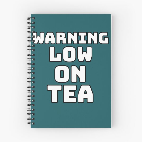 Item preview, Warning Low On Tea designed and sold by Javedempire.