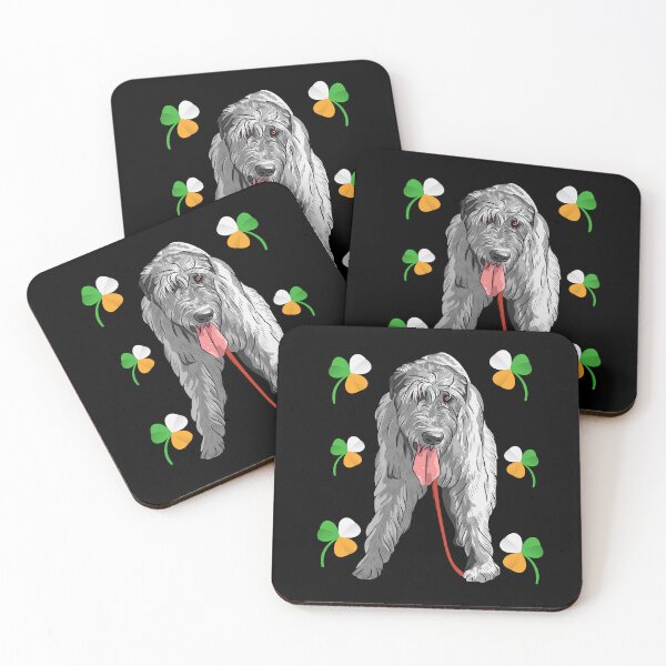 Item preview, Irish Wolfhound Puppies designed and sold by The Love Quill.