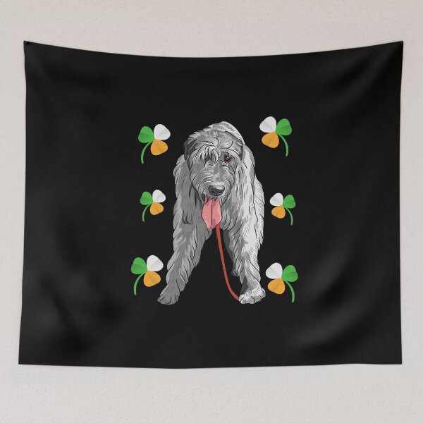 Item preview, Irish Wolfhound Puppies designed and sold by The Love Quill.