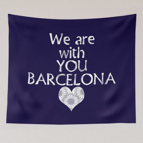 Item preview, We are with you Barcelona designed and sold by Mia-Kara.