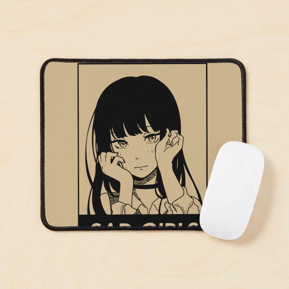 Anime Girl Sad Magnet for Sale by InsecurePuppet