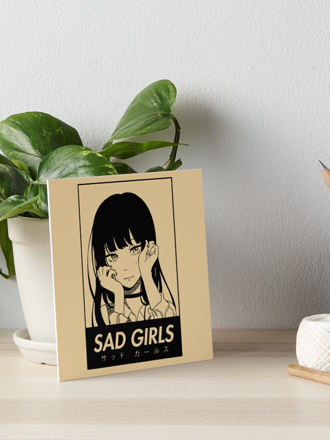 Sad Anime Girl Poster for Sale by danyjame1123