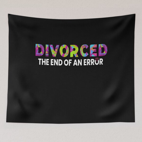 Item preview, Divorced End Of An Error Divorce designed and sold by MooonTees.