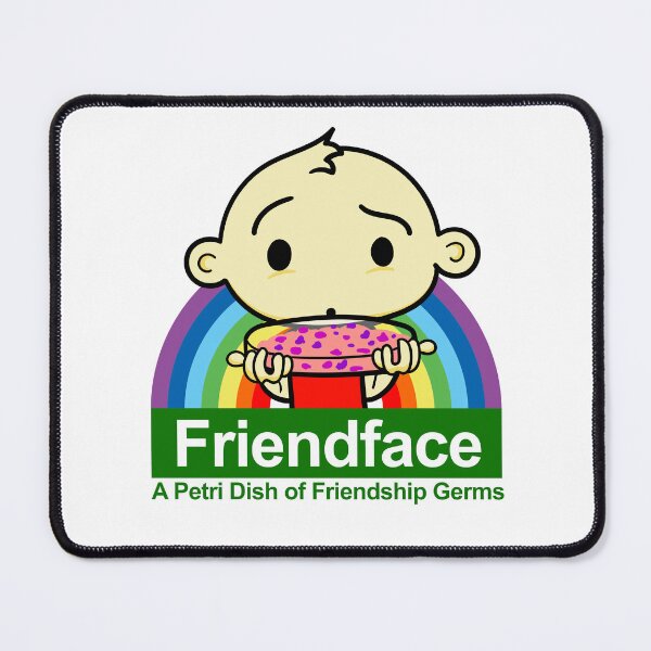 Item preview, Friendface - A Petri Dish of Friendship Germs designed and sold by Meta Cortex.