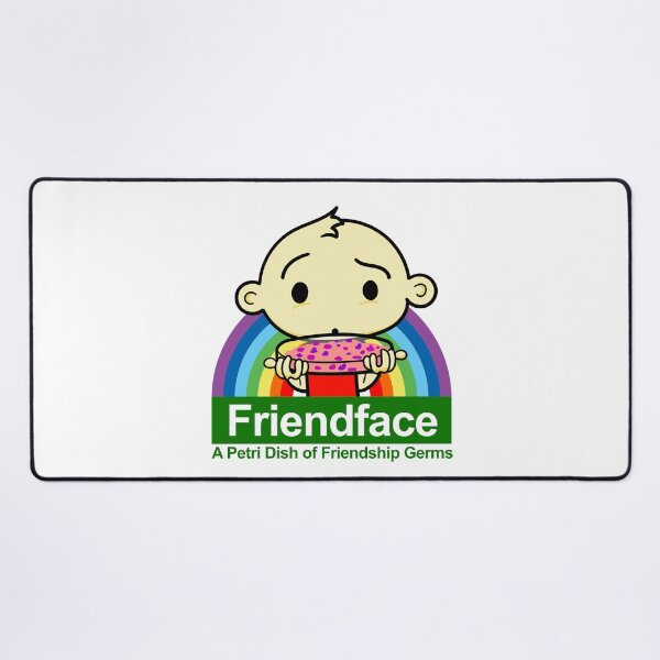 Item preview, Friendface - A Petri Dish of Friendship Germs designed and sold by Meta Cortex.