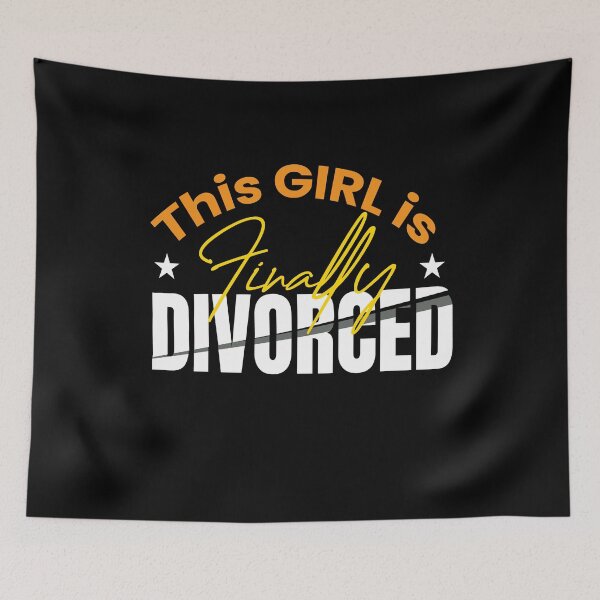 Item preview, This Girl Is Finally Divorced Divorce designed and sold by MooonTees.