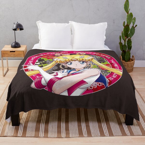 Sailor moon sales throw blanket