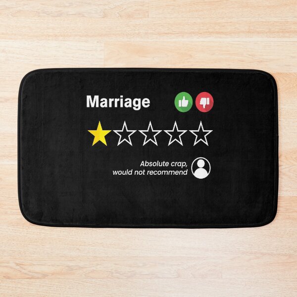 Item preview, Marriage Rating Absolute Crap Divorce designed and sold by MooonTees.