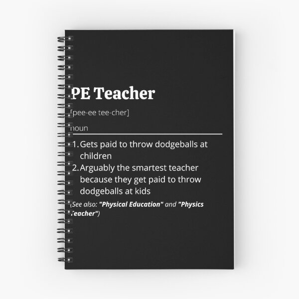 Item preview, PE Teacher Definition designed and sold by Creatoe.