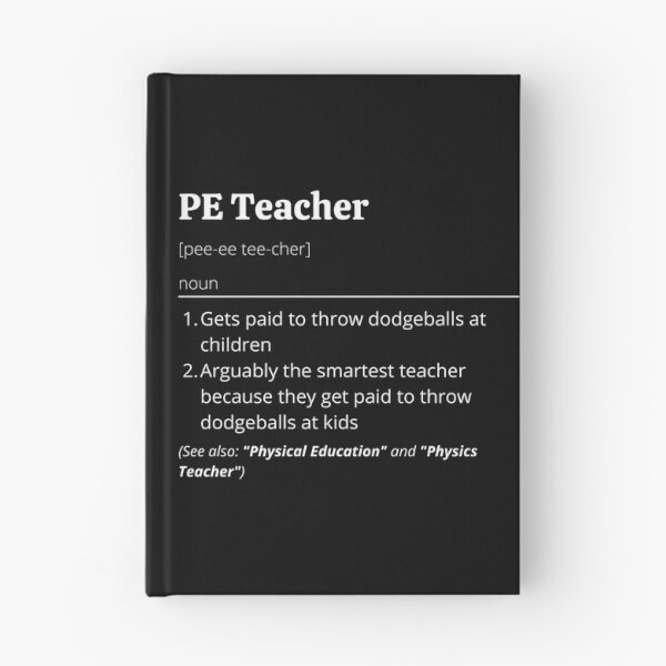 Item preview, PE Teacher Definition designed and sold by Creatoe.