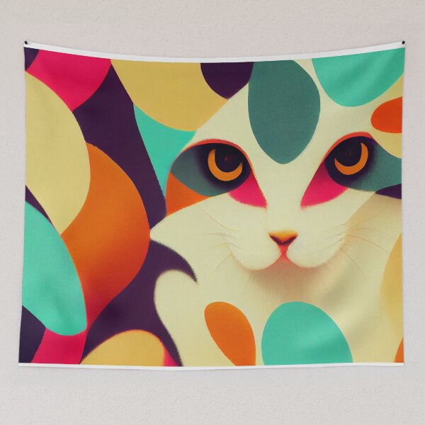Item preview, Cat emoji emoticon  - Created by Artificial Intelligence designed and sold by Created-by-AI.