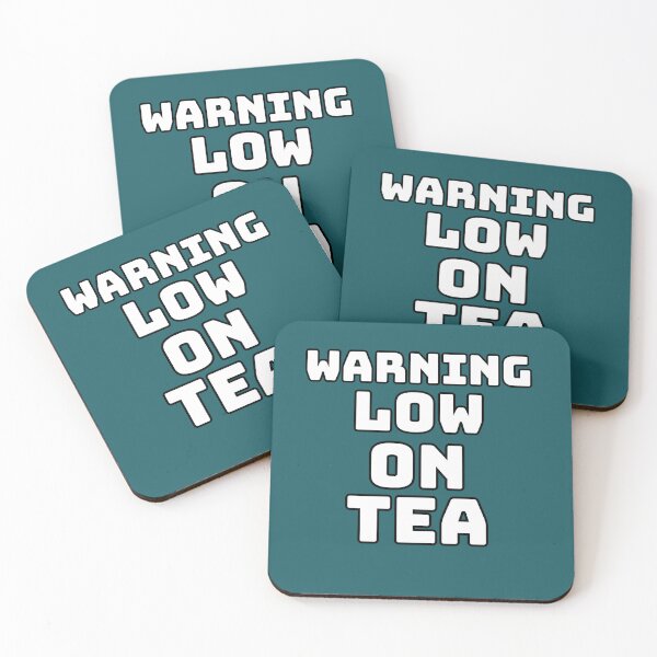 Item preview, Warning Low On Tea designed and sold by Javedempire.