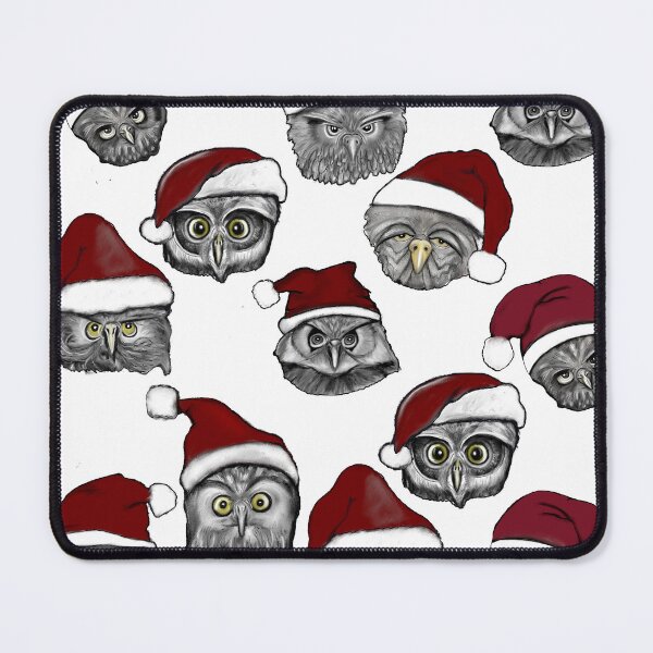 Item preview, Christmas owl pattern  designed and sold by miarsmoller.