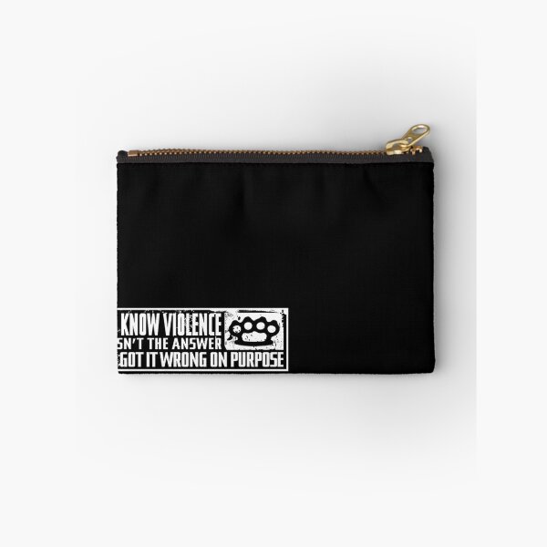 Item preview, I know violence isn't the answer. I got it wrong on purpose. designed and sold by stathismori.