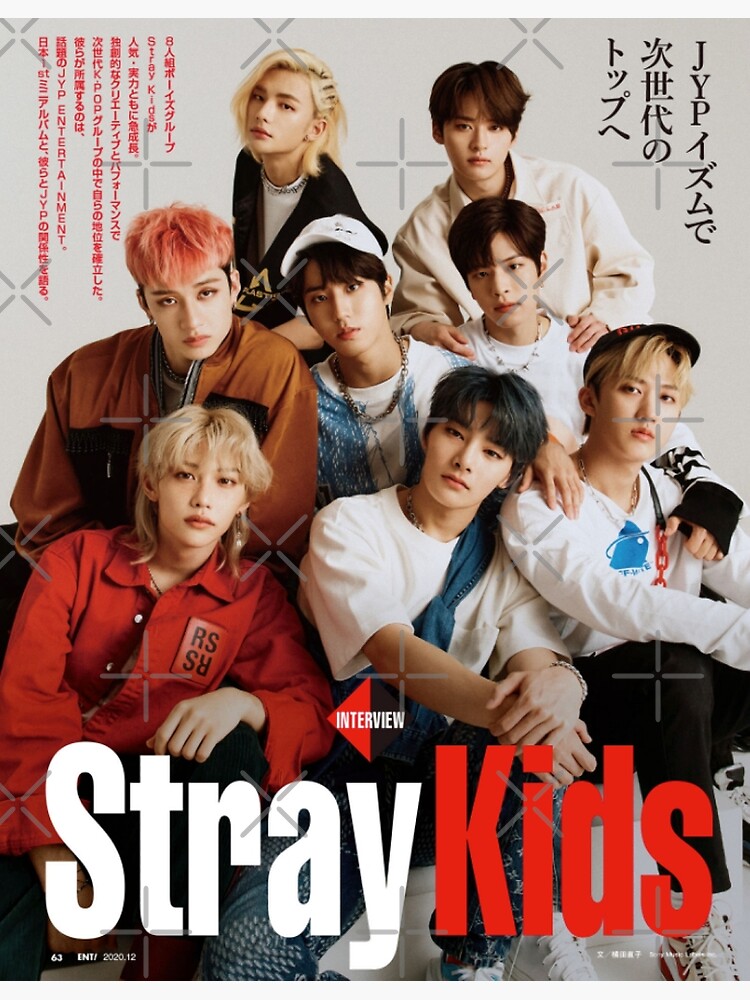 STRAY KIDS rare poster SKZ LOGO kpop circle signatures autographs ...